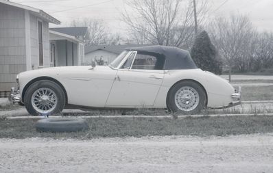 Dad's Austin Healey
Keywords: Dad's Austin Healey